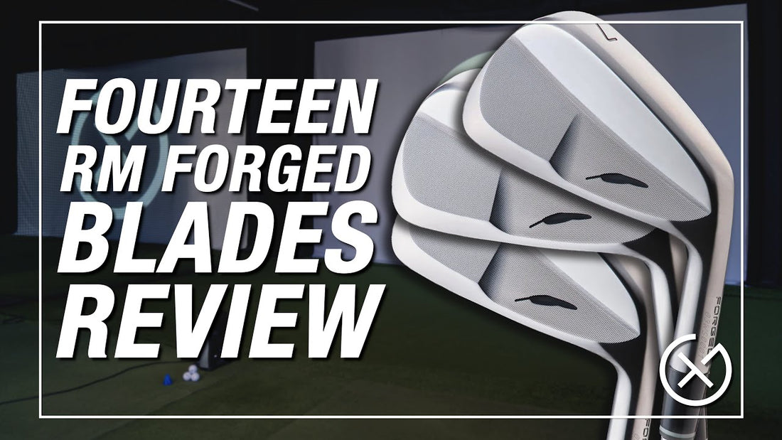 IAN'S 2022 FOURTEEN GOLF RM FORGED BLADE IRON REVIEW // Limited Edition Forged Iron Testing